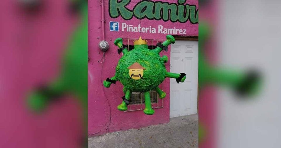 Llega la piñata del coronavirus